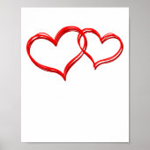 Coffee Is My Valentine Valentines Day Humor 1  Poster (Voorkant)