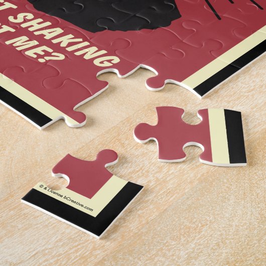 Coffee: Is Planet Shaking Or Just Me Legpuzzel (Zijkant)