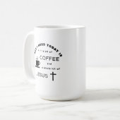 Coffee & Jesus Koffiemok (Voorkant links)