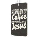 Coffee & Jesus Luchtverfrisser (Links)