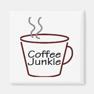 Coffee Junkie Magneet