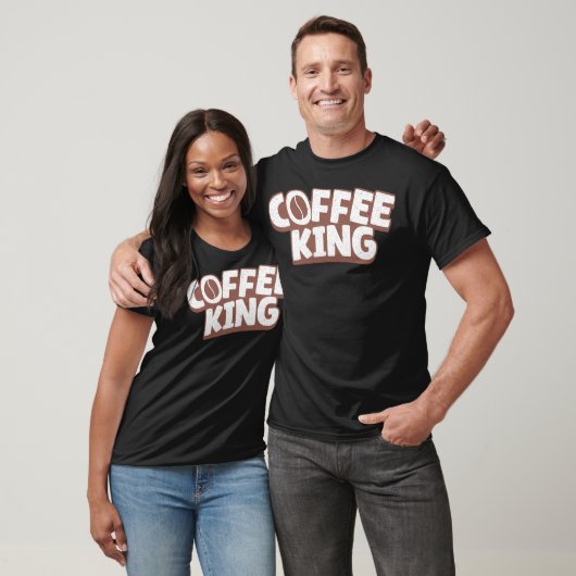 "Coffee King" T-shirt (Unisex)
