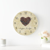 Coffee Kitchen Clock Grote Klok (Huis)
