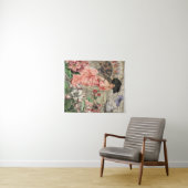 Coffee Lady Victoriaans Vrouw Roze Classy Wandkleed (In Situ (horizontaal))