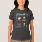Coffee Language Global Edition Tri-Blend Shirt (Voorkant)
