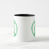 Coffee Lantern-symbool - groen Mok (Midden)