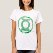 Coffee Lantern-symbool - groen T-shirt (Voorkant)