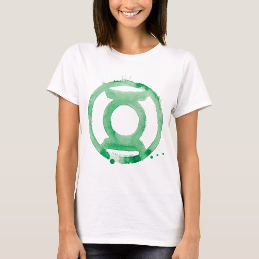 Coffee Lantern-symbool - groen T-shirt (Voorkant)