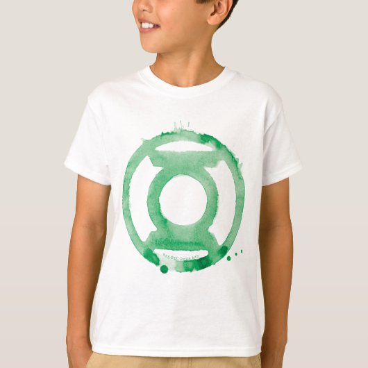 Coffee Lantern-symbool - groen T-shirt (Voorkant)