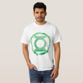 Coffee Lantern-symbool - groen T-shirt (Voorkant volledig)