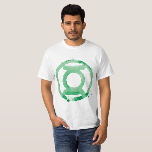 Coffee Lantern-symbool - groen T-shirt (Voorkant volledig)