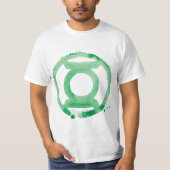 Coffee Lantern-symbool - groen T-shirt (Voorkant)