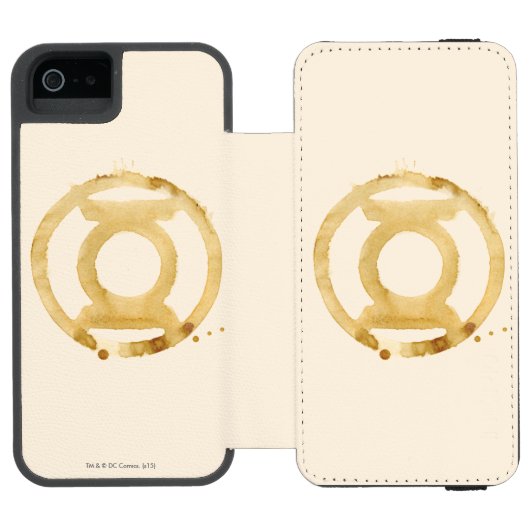 Coffee Lantern-symbool Incipio iPhone Portemonnee Hoesje (Agenda Open)