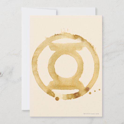 Coffee Lantern-symbool Kaart (Voorkant)