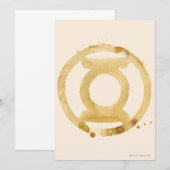 Coffee Lantern-symbool Kaart (Voorkant / Achterkant)