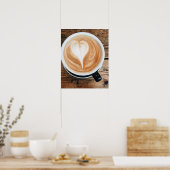 Coffee Latte Art Poster (Keuken)