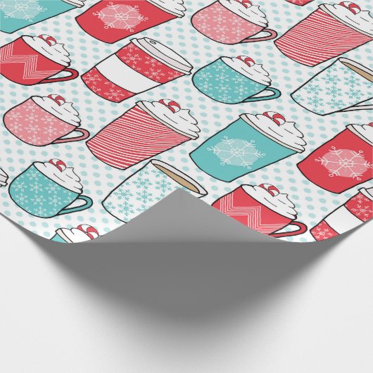 Coffee Latte Cadeaupapier (Hoek)