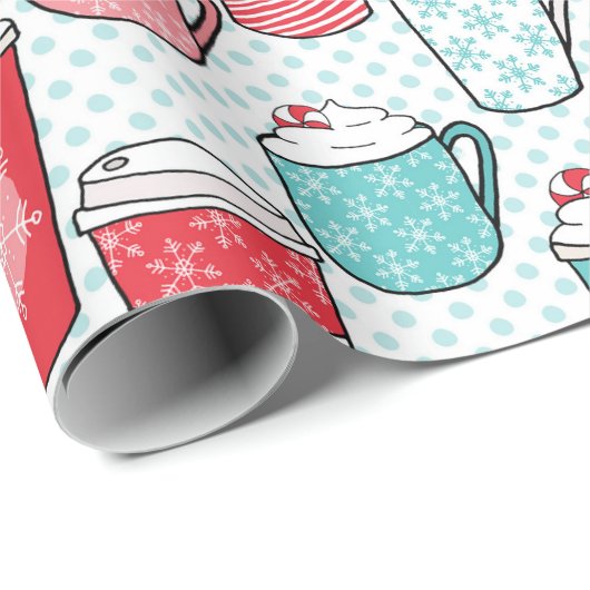 Coffee Latte Cadeaupapier (Rol Hoek)