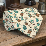 Coffee Latte Lovers Custom Necktie Stropdas<br><div class="desc">This custom necktie is perfect for the coffee lover in your life! Featuring a unique and eye-catching design,  this tie is a stylish way to express their passion for the perfect cup. Whether it's for a special occasion or everyday wear,  this necktie makes a thoughtful and memorable gift.</div>