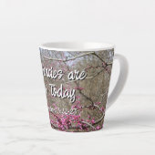 Coffee Latte Mug  His Mercies are New Today  Latte Mok (Rechterhoek)