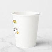 Coffee Loading Paper Cup – Funny Design Papieren Bekers (Links)