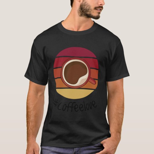Coffee Love Coffee Arabica Beans Barista Roasting  T-shirt (Voorkant)