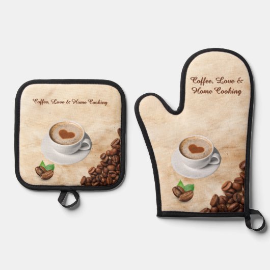 Coffee, Love & Home Cooking Kitchen Set (Voorkant)