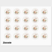Coffee Love is Brewing Bedankt Sticker (Vel)