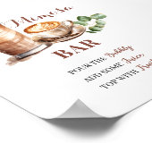 Coffee Love is het brouwen van Mimosa Poster (Hoek)