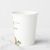 Coffee Love is het brouwen van Vrijgezellenfeest P Papieren Bekers (Links)