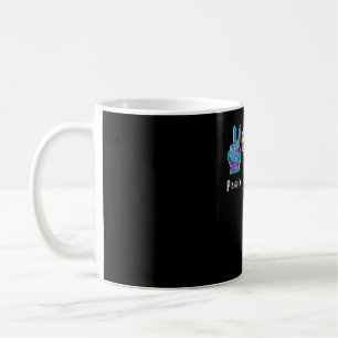 Coffee Love Peace Leopard Heart Program Code Coffe Koffiemok