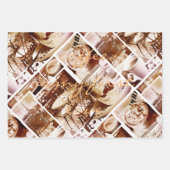 Coffee Love Sweet Romantic Paris Inpakpapier Vel (Voorkant 3)