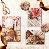 Coffee Love Sweet Romantic Paris Inpakpapier Vel