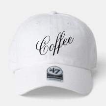 Coffee Lover 47 Clean Up Brand Cap