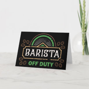 Coffee Lover Barista Coffee Lover Kaart