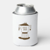 Coffee Lover Blikjeskoeler (Blikje Voorkant)
