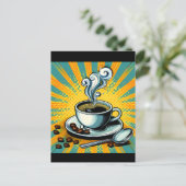 COFFEE LOVER BRIEFKAART (Staand voorkant)