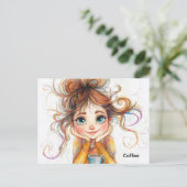 Coffee Lover Briefkaart (Staand voorkant)