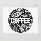 Coffee Lover Briefkaart (Voorkant)