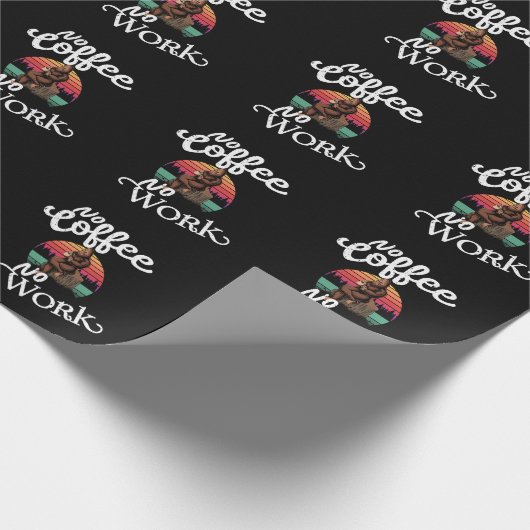 Coffee Lover Cadeaupapier (Hoek)