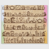 Coffee Lover Cadeaupapier (Vlak)