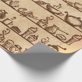 Coffee Lover Cadeaupapier (Hoek)