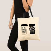 Coffee Lover Canvas tas (Voorkant (product))