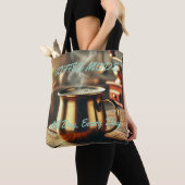 Coffee Lover Canvas tas All-Over Print Stijl (Dichtbij)