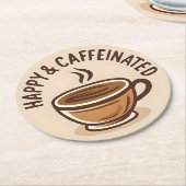 Coffee Lover Club Onderzetter (Gebogen)