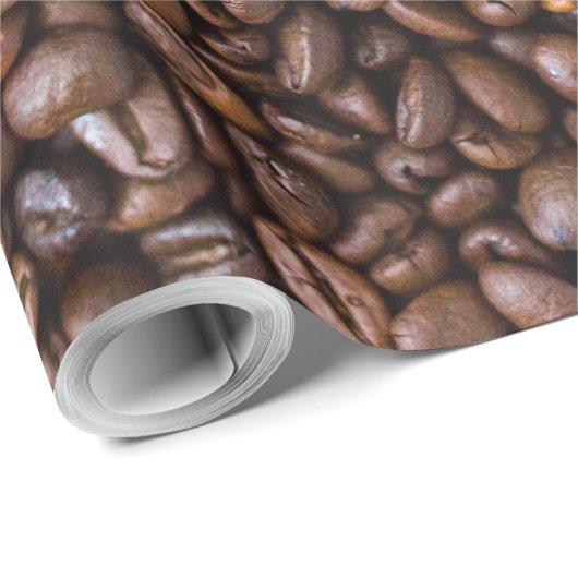Coffee Lover Coffee Beans Java Break Buzz Cadeaupapier (Rol Hoek)