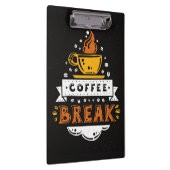 Coffee Lover Coffee Break Klembord (Rechts)