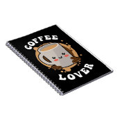 Coffee Lover Coffee Cappuccino Lover Notitieboek (Rechterzijde)