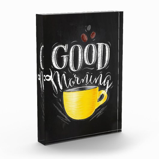 Coffee Lover Coffee Good Morning Fotoblokken (Links)