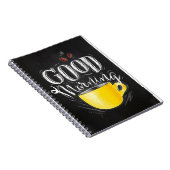 Coffee Lover Coffee Good Morning Notitieboek (Rechterzijde)